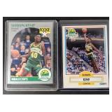 1990 2 ct rookie card lot Shawn Kemp