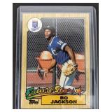 1987 Topps rookie card Bo Jackson