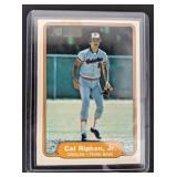 1982 Fleer rookie card Cal Ripken Jr.