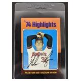 1975 Topps mini Nolan Ryan card