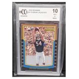 2000 Bowman Brian Urlacher BCCG Mint or better 10