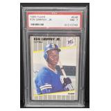 1989 Fleer Ken Griffey Jr PSA NM7