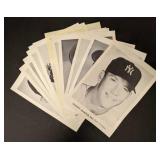 Vintage New York Yankees 12 photo lot in envelope