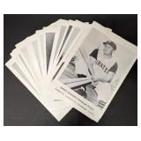 24 All Star baseball photos lot