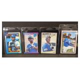 Ken Griffey Jr rookie card lot 4 ct