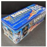 1987 Fleer baseball card set in sealed tin box