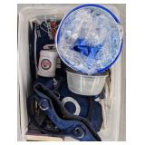 Various Indianapolis Colts decor including Bowls