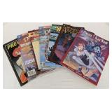 Lot of Comic Graphic Novels and Magazines, incl.