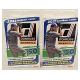(2) Unopened 2021 Donruss Baseball Card sets.