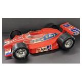 Vintage toy Indy car measuring 16 1/2" long