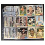 1961 Topps baseball card lot 126 card ct