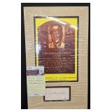 Jocko Colon matted autograph JSA authentication