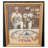 Gary Carter and Andre Dawson autographed picture