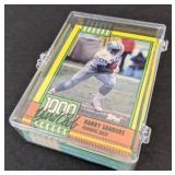 1990 Topps 1000 yard club football card set