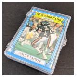 1986 Topps 1000 yard club card set Walter Payton,