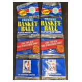 1991 Fleer rack pack basketball card bidding per