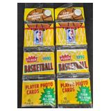 1990 Fleer Rack pack Basketball cards bidding per