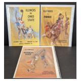 3 ct Illinois basketball program lot bidding per