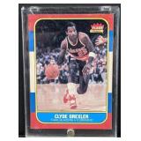 1986 Fleer Clyde Drexler basketball card