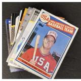 68 ct various baseball rookie cards including