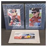 3 ct Jeff Gordon 5 x 7 copied photo lot