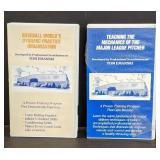 Baseball dynamic practice instructional VHS 2 ct