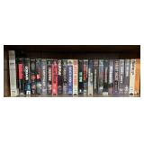 Lot of VHS tapes including The Shining,