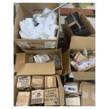 Pallet w/ various plumbing items including 20 amp