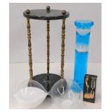 Various Hourglass Sand Timers incl