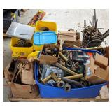 Pallet of Mix Copper & Brass Pipe Fittings,