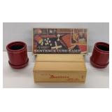 Vtg Party Games incl Scrabble, Dominos & Yahtzee