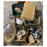 Pallet w/various household items including a