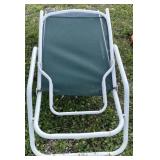 Outdoor patio reclining chair