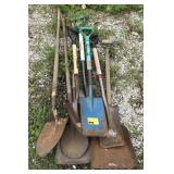 Lot of various Shovels