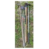 2 Prong Weeding Hoe & Regular hoes