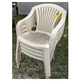 Rubbermaid Plastic Chair. Bidding on one times