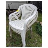 Lot of Plastic Chairs