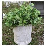 Greek Style Chalk Ware Planter