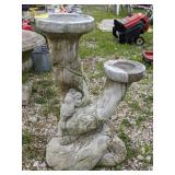 Concrete Flower Planter Stand