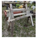 Lot of Saw Horses