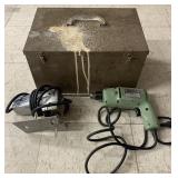 Lot of power tools including, Rockwell model 73