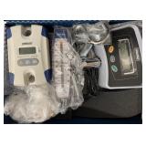 Bosch case w/ various weight scales including,