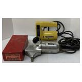 Lot of various power tools including, Toastmaster