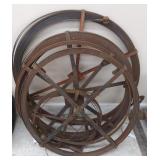 Large reels of fish tape