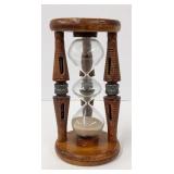 Wauds 3-Tier Hourglass, Wood, 7¾" H