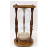 Hourglass Sand Timer, Unmarked, 12¼" H