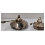 Silver Plated Oil Lamps