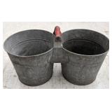 Double Galvanized Bucket
