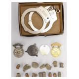 S&W Handcuffs (no key), NRA Awards, Colt Unitool,