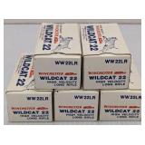 250 Winchester Wildcat WW .22LR Rounds.